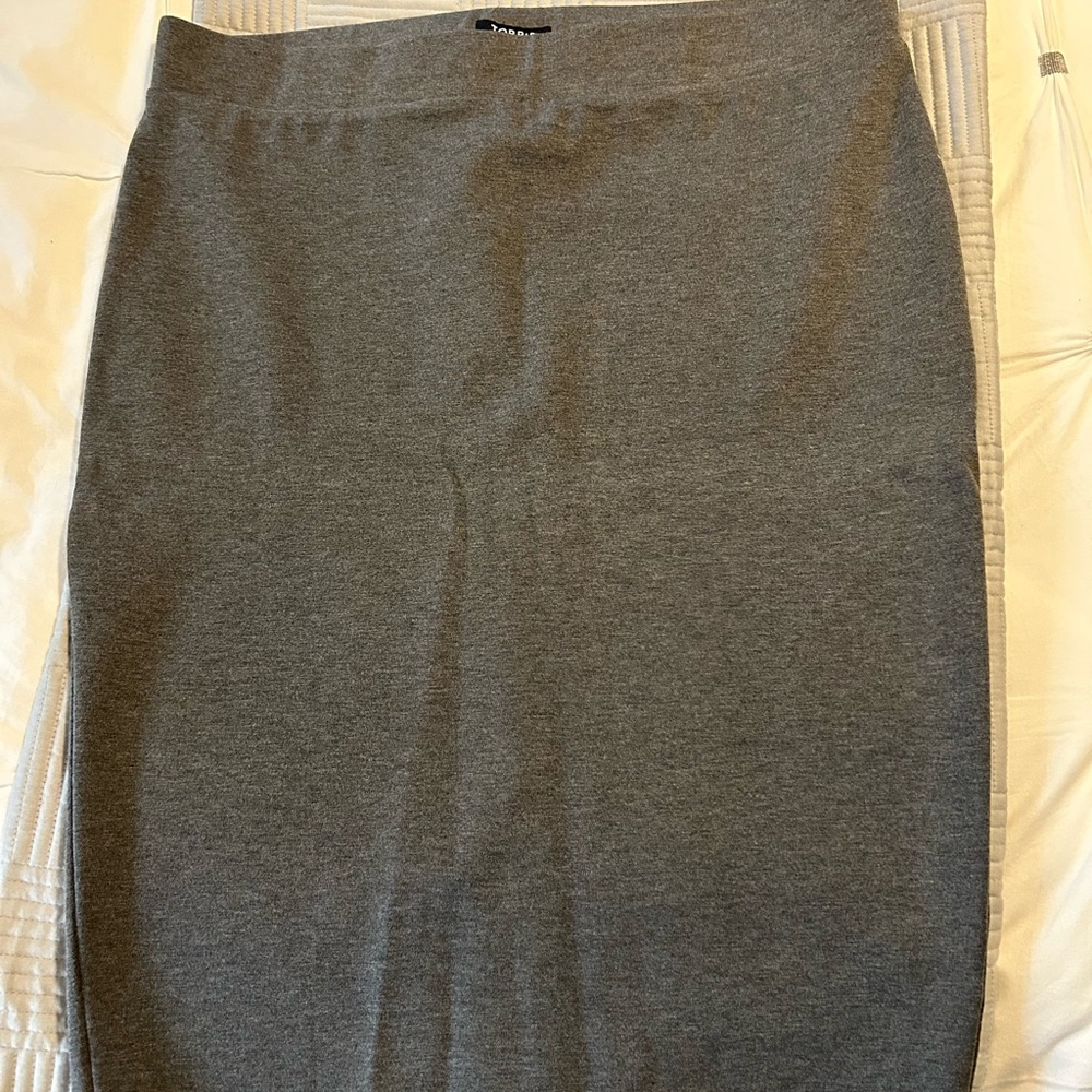 Torrid Charcoal Pencil Skirt
